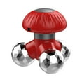 thumbnail image 1 of Iumwxz Mini Appareil Portatif à Piles pour Massage par Vibration 4 Nœuds de Massage Alimenté par Piles AAA Ou Alimentation Branchée, 1 of 7