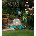 thumbnail image 5 of Regal Art & Gift Twinkle Hanging Solar Lanterns - Micro Pulsing LED Lights, Waterproof Outdoor Yard Decorations Made of Metal & Plastic for Lawn, Garden, Patios, Landscape & Pathway Lights - Bee, 5 of 6