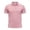Pink, variant on DGMIOCS Mens Collared Shirt Golf Polo Retro Daily Wear Green M