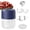 Blue, variant on Electric Food Chopper, Portable Mini Food Processor for Vegetables Fruits and Meal Prep
