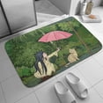 thumbnail image 4 of Kawaii Anime Doormat,Anime Girl and Cat Cartoon Small Doormat, Cute Anime Doormat,Welcome Doormat, Home Decor, Fun Welcome Mat,Indoor Doormat,Front Back Door Mat 17”x30”, 4 of 7