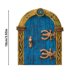 thumbnail image 3 of pstuiky Figuras de gnomos en miniatura para puerta, jardín o ventana, de madera, arte, escultura de árbol, estatuas, adorno, decoración exterior, 3 of 6