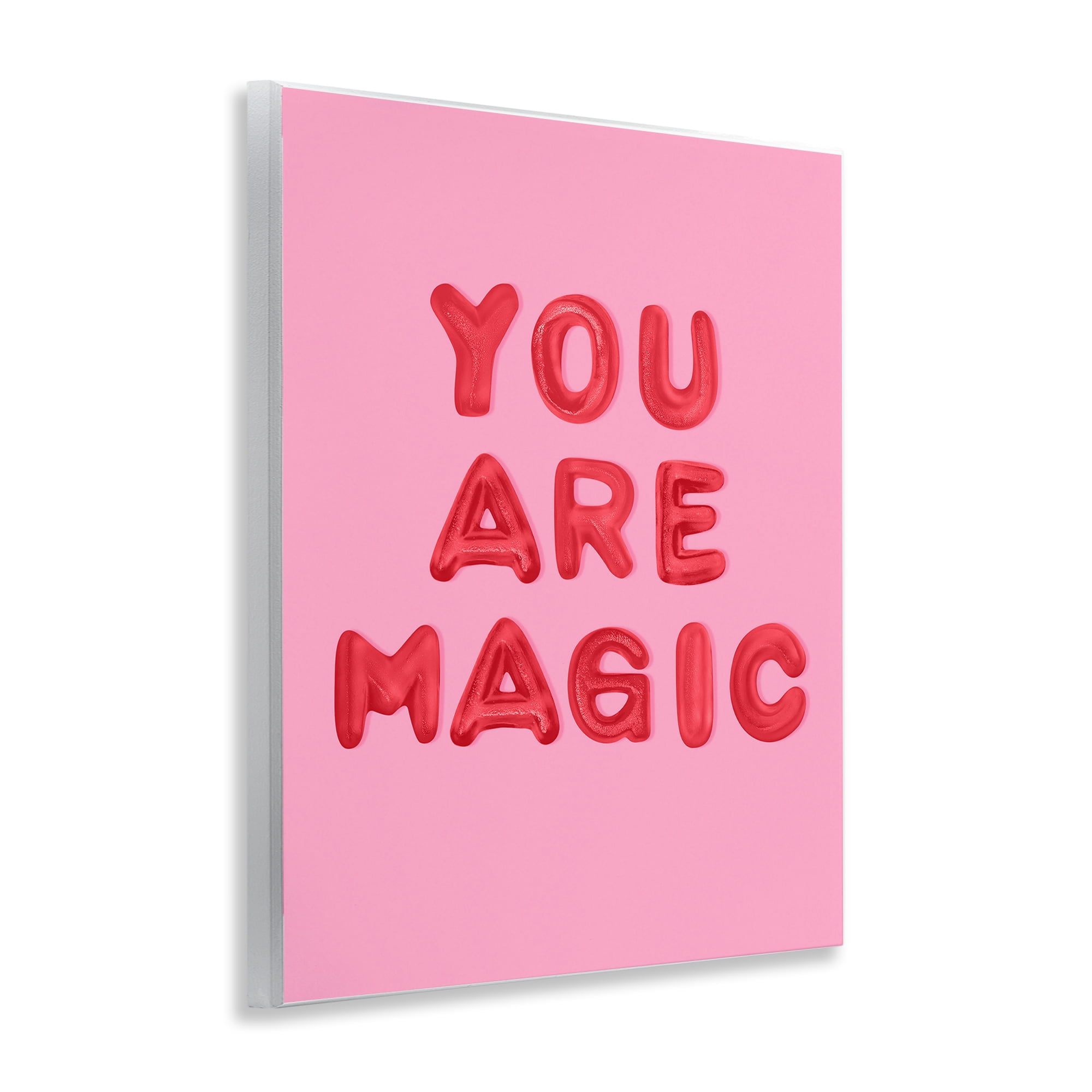 Stupell Industries You Are Magic Red & Pink Wall Plaque Art, design by LISH Creative