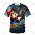 thumbnail image 1 of Anime japonés 2023 Super Mario 3d Casual deportes camiseta niños impreso moda manga corta camisa juego de rol Hip Hop ShirM heqiyong CONDUJO, 1 of 2