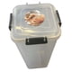 thumbnail image 3 of Contenedor de pan de plástico Mostrador de cocina,Conservador de pan para almacenamiento de pan con tapa hermética,Sándwich Pan Keeper Contenedor de pan Ahorro de, 3 of 7