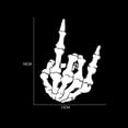thumbnail image 4 of TFixol2 PCS Waterproof Skeleton Hand Sticker Vinyl Decal Window Bumper Sticker for Car Hood, Window, Truck, SUV, 4 of 7