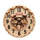 thumbnail image 4 of Reloj de pared de diseño retro, funciona con pilas, movimiento silencioso, reloj decorativo artístico para oficina, comedor, bar, cafetería. Estilo C, 4 of 6
