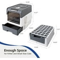 thumbnail image 3 of Extra Large Enclosed Litter Pan Large, splash-proof drawer litter box with extra room to move inside and good air circulation to eliminate odors With Shovel Pet Cat Cleaning Pet Supplies, 3 of 8