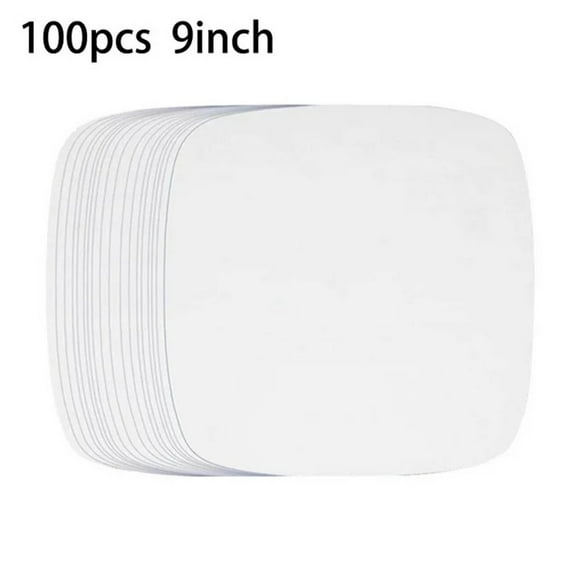 100 Pcs Papier Parchemin pour Friteuse à Air Chaud 9 Pouces Carré avec Design Perforé et Caractéristique Extra Résistante pour Four à Friteuse à Air et Poêles Vapeur en Couleur Blanche Facile à Utiliser