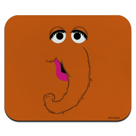 Sesame Street Snuffleupagus Face Low Profile Thin Mouse Pad Mousepad