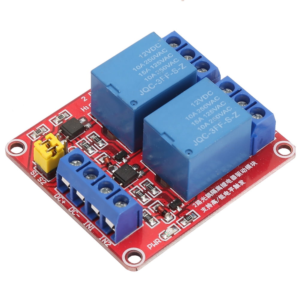 Trigger Relay Module 2 Channel Simple Connect Faulttolerant With