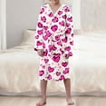 thumbnail image 1 of Ropa de cama Ropa infantil Albornoz grueso con capucha alargado Pijamas de terciopelo para niñas Camisón de poliéster para niñas, 1 of 7