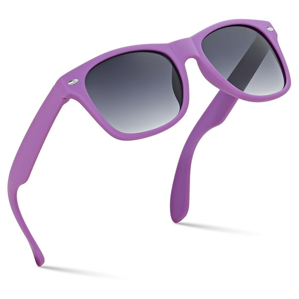Lentes de Sol Retro Rewind para Niños con Protección UV400 y Montura Goma, Edad 3-12
