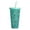 Green, variant on Visland Color Changing Tumbler Cups with Lids Straws - Reusable Bulk Tumblers with Straws for Cold Drink - Plastic Cup Travel Tumbler for Adults & Kids