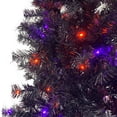 thumbnail image 6 of 6ft Christmas Tree, Bendable Santa Hat Style Christmas Tree with 1,080 Lush Branch Tips, 300 LED Lights, Artificial Fir Christmas Tree Holiday Decoration for Home, Restaurant, Purple, 6 of 9