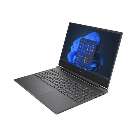 Victus by HP Laptop 15-fb0020nr - AMD Ryzen 5 5600H / 3.3 GHz - Win 11 Home - GF RTX 3050 Ti - 8 GB RAM - 512 GB SSD NVMe, TLC - 15.6" IPS 1920 x 1080 (Full HD) @ 144 Hz - Wi-Fi 6 - mica silver, black chrome (logo) - kbd: US