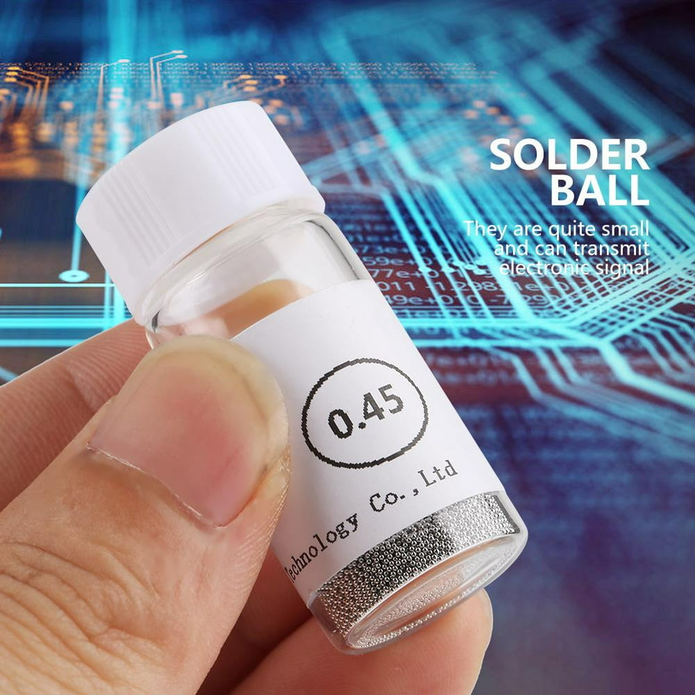 Mgaxyff BGA Solder Ball Leadfree Reballing Soldering PCB Heat