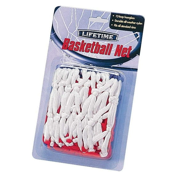 Lifetime 50 Gram Basketball Net, Polyester, Red, White & Blue (0776)