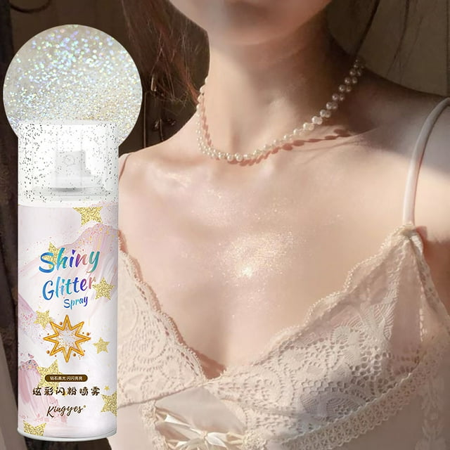 Dvkptbk Glitter spray Powder Spray Fashion Party Spray