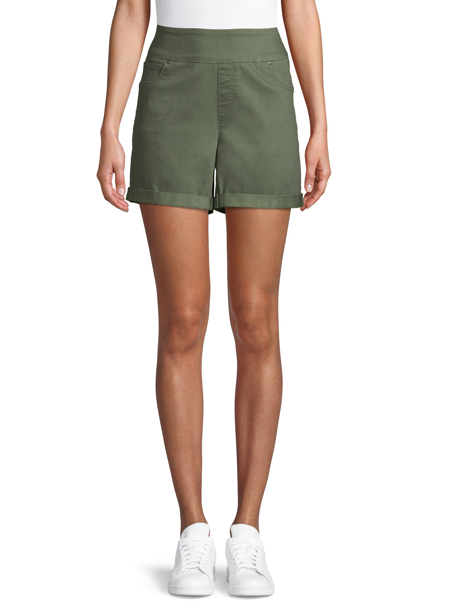 Time and Tru Women's Pull On Shorts