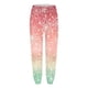 thumbnail image 4 of WILLBEST Pantalones Casuales de Cintura Alta para Mujer, Deportivos, Fitness, con Estampado Navideño y Bolsillo En La Cintura, Ropa Deportiva Cómoda. Mediana, 4 of 4