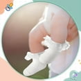thumbnail image 2 of 12 Pairs Baby Lace Socks Eyelet Girls Ruffle Sock Newborn Infant Socks Princess Frilly Socks Lace Socks for Toddler, 2 of 7
