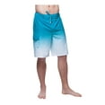 thumbnail image 4 of Rokka&Rolla Men's 9" NO Mesh Liner Board Shorts Elastic Waist Quick Dry Swim Trunks, up to Size 2XL, 4 of 9