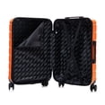 thumbnail image 5 of InUSA TREND 32" Extra-Large Hardside Lightweight Luggage with Spinner Wheels, Handle, Trolley, Orange, 5 of 6