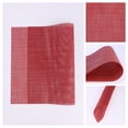 thumbnail image 2 of REGALWOVEN Set of 8 Placemats, Placemats for Kitchen Dining Table Decor Washable Heat Resistant Table Placemats Wipeable Place Mat Red 18*12in, 2 of 7