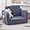 Grey, variant on Baby Toddler Couch Sofa Chair Kids Foldable 2-in-1 Toddler Fold Out Couch Bed for Playroom, Pull Out Children Convertible Sofa Chair to Lounger Sleeper for Boys & Girls with Double Pockets, Dark Grey