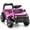 Pink, variant on 12V Licensed Ford Bronco Raptor Powered Ride on Toy Cars, Kids Electric Car for Toddlers with Music, LED Lights, Horn, Ages 2 , Pink
