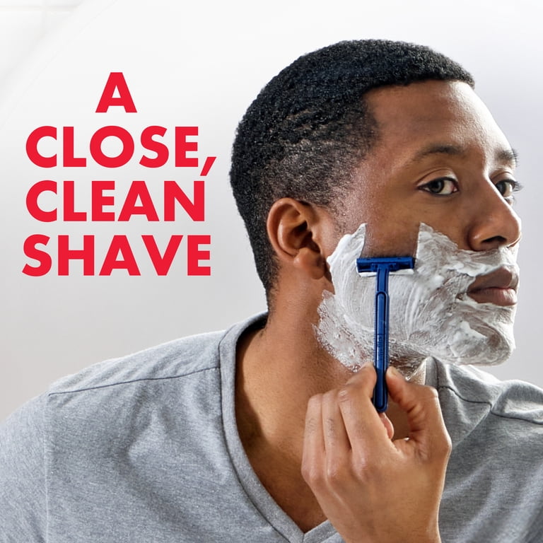 Gillette Sensor2 Disposable Razor for Men Blue with Twin Blades