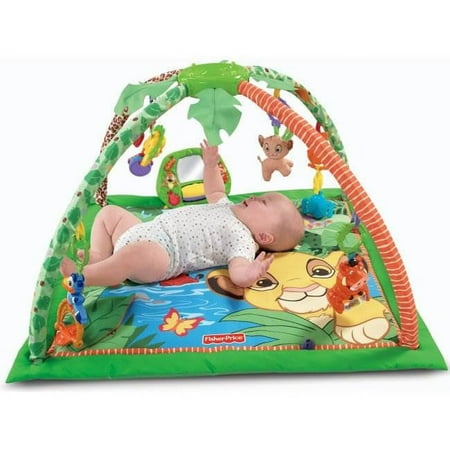 Fisher Price Disney Lion King Simba Deluxe Kids Musical King-Sized Gym | X7299