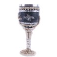 thumbnail image 1 of Cráneo copa resina medieval chalicio de acero inoxidable forro creativo metal gótico vino barras barras bebidas bebidas bebidas halloween regalos Kearding HA011469-00B, 1 of 7
