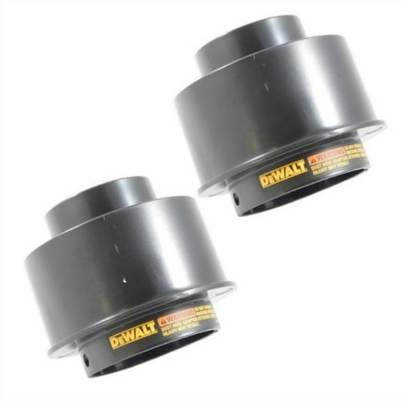 DeWalt 2 Pack of Genuine OEM Replacement Dust Chute Adapters - 5140011-48-2PK
