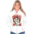 thumbnail image 3 of Urban Kanji Popeye Savage Cartoon Zip Up Hoodie Men's Women's Brisco Brands S, 3 of 5