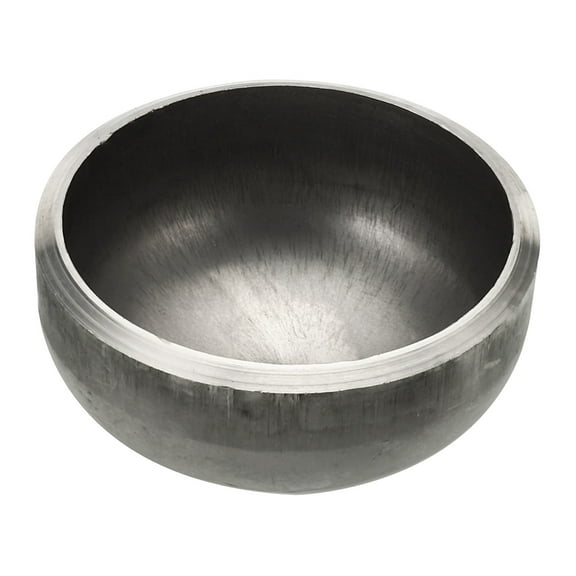 Pipe End Cap,1Pcs 316 Stainless Steel Tube End Cap Round Fitting Cap 42mm (1.77")ID Weld Pipe Cover for Plumbing