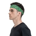 thumbnail image 3 of Qekee Flying Bees Sports Sweatband, Workout Headband for Running, Exercise, Cycling Fit Head Circumference 19.6-22.4 inches, 3 of 9