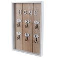 thumbnail image 1 of Wall Key Hanger,WallMounted Key Rack Wooden Key Holder Key Hanging Hook Masterfully Created, 1 of 8