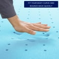 thumbnail image 5 of 2, 3, or 4 inch Topper Mattress Memory Foam Gel-Infused Cooling Ventilated Mattress (2" Full), 5 of 7