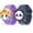 Purple/Grey, variant on Waterproof Airtag Bracelet for Kids(2 Pack), Soft Silicone Airtags Hidden Wristband, Lightweight GPS Tracker Holder Compatible with Apple Air tag Band for Child(Purple/Grey)