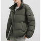 thumbnail image 4 of Chaquetas de invierno para mujer, moda deportiva, chaqueta cálida, cuello alto grueso, para hombres y mujeres, parejas con el mismo párrafo, 4 of 5