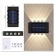 thumbnail image 1 of Lámpara de pared para exteriores IP65, luces solares impermeables para exteriores, para jardín, valla, Patio, garaje (luz cálida), 1 of 4