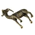 thumbnail image 3 of OUNONA  Brass Ornaments Tabletop Desktop Pet Sculpture Home Decor Golden, 3 of 8