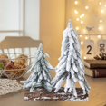 thumbnail image 4 of RKSTN christmas deals Christmas Tree Decorations Mini Small Christmas Falling Snow Tree Home Desktop Milieu Scene Arrangement Decoration Props, 4 of 5