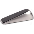 thumbnail image 1 of Cuña para puerta de suelo 1 pieza Cuña para puerta de goma plateada, zinc y goma de alta calidad, se adapta a todas las superficies de suelo TUNC Sencillez, 1 of 4