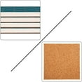 thumbnail image 4 of RYLABLUE Modern Moroccan Geometric Pattern Green Gray Set of 6 Coaster for Drinks, Absorbent Ceramic Stone Coasters Cup Mat with Cork Base for Home Kitchen Room Coffee Table Bar Decor, 4 of 4