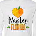 thumbnail image 4 of Inktastic Naples Florida Orange in Heart Long Sleeve Youth T-Shirt, 4 of 5