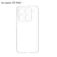 thumbnail image 1 of SharkTRUE Transparent Anti-Fall TPU Phone Case, Precise Fit, Raised Lens, Two Styles, Long-Lasting, 1 of 8