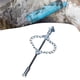 thumbnail image 5 of Desatascador de cadena desincrustante de eje flexible para desagües de ducha y lavabos de baño Estilo B, 5 of 8